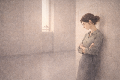 ورقة معلّقة