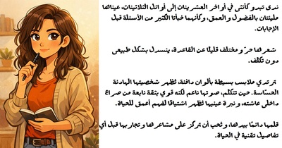 هكذا يراكِ العالم، ندى!