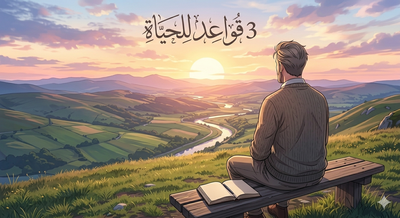 ٣ قواعد للحياة